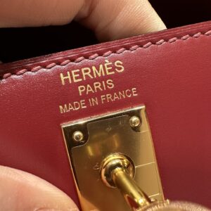 hermes kelly rouge