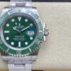 rolex submariner oystersteel strap green