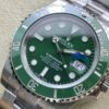 rolex submariner oystersteel strap green