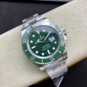 rolex submariner oystersteel strap green