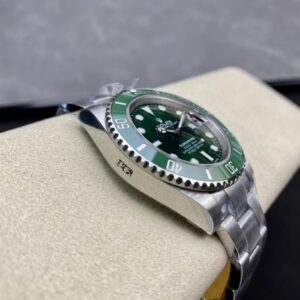 rolex submariner oystersteel strap green