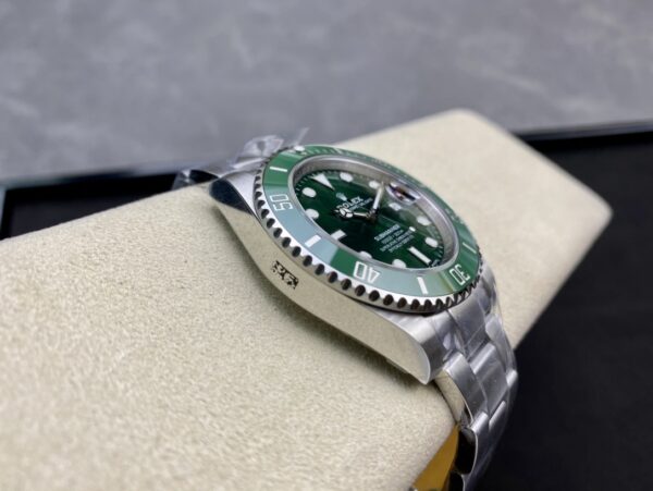 rolex submariner oystersteel strap green