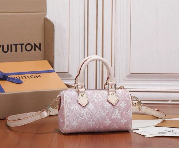lv nano speedy denim collection