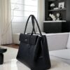 chanel large tote grained calfskin