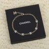 CHANEL Coco Mark Rhinestone Bijou Choker Rhinestone Necklace