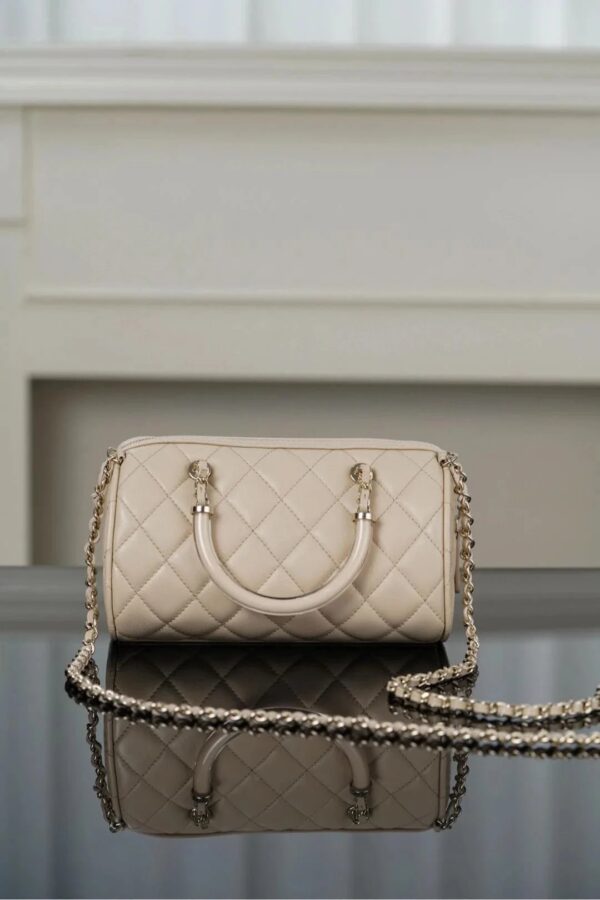 chanel mini boston bag