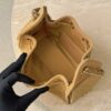 chanel 25 hobo bag suede ginger yellow