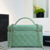 chanel vanity with chain – grained calfskin