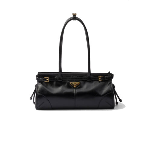 344 PRADA Bonnie medium leather handbag