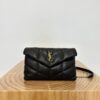 saint laurent puffer toy quilted leather shoulder bag