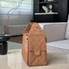 chanel 25bag caviar leather in caramel