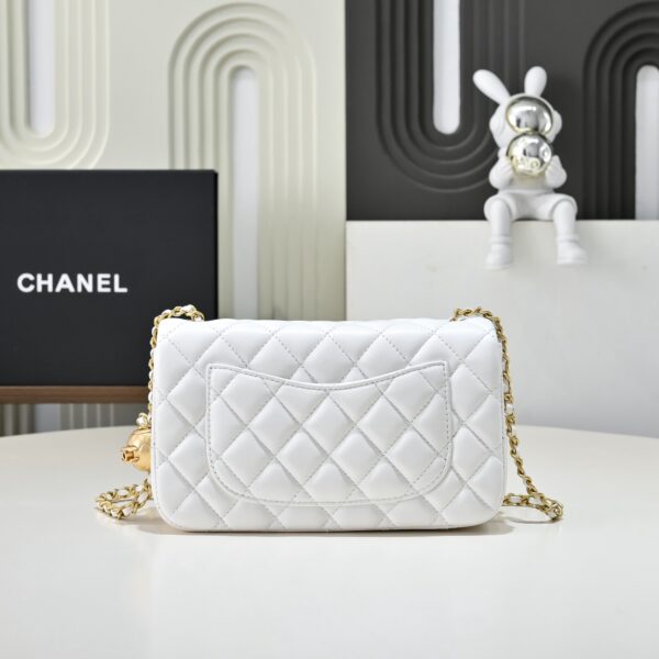 chanel classic flap cf with gold ball charm – 20cm