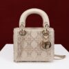 dior champagne gold floral design fully paved with diamonds