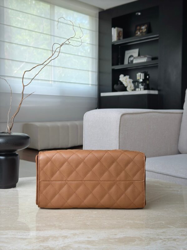 chanel 25bag caviar leather in caramel