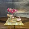 RC 105 crystal-embellished satin sandals