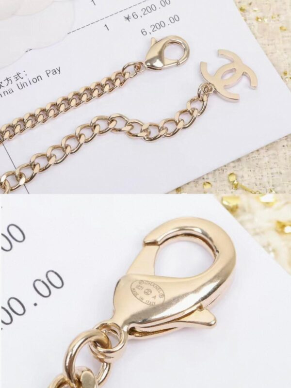 CHANEL Coco Mark Rhinestone Bijou Choker Rhinestone Necklace