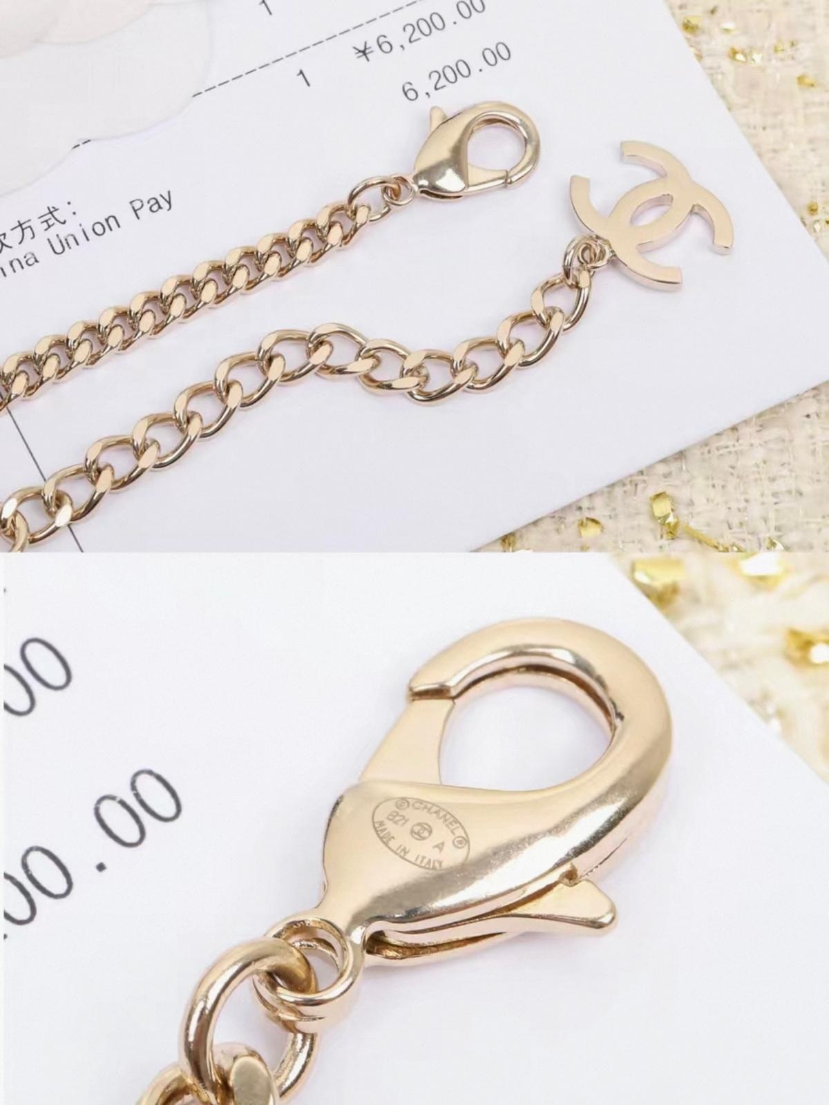76eda4c9-7a7c-48c4-a016-4cd6afc73f32 CHANEL Coco Mark Rhinestone Bijou Choker Rhinestone Necklace - 图片 6