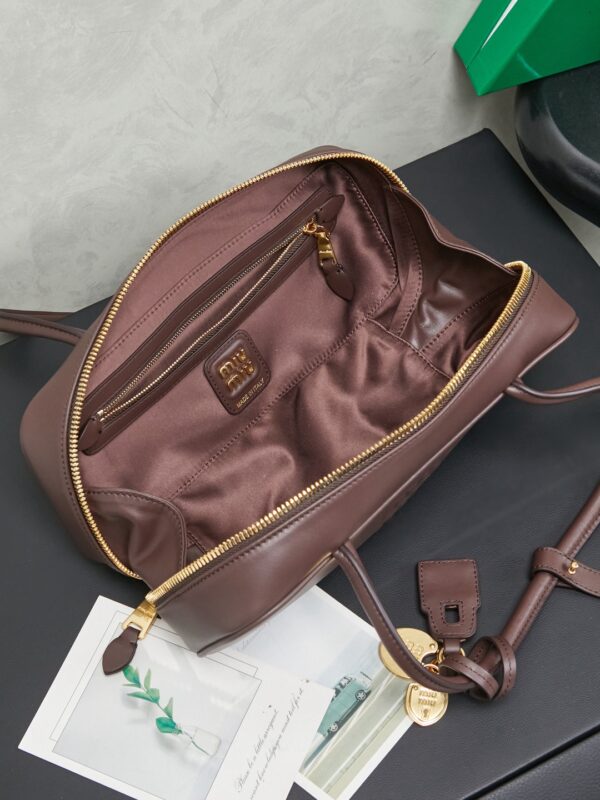 miumiu beau nappa leather bag