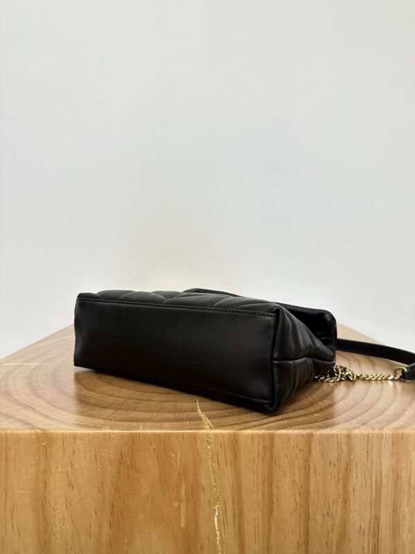 saint laurent puffer toy quilted leather shoulder bag