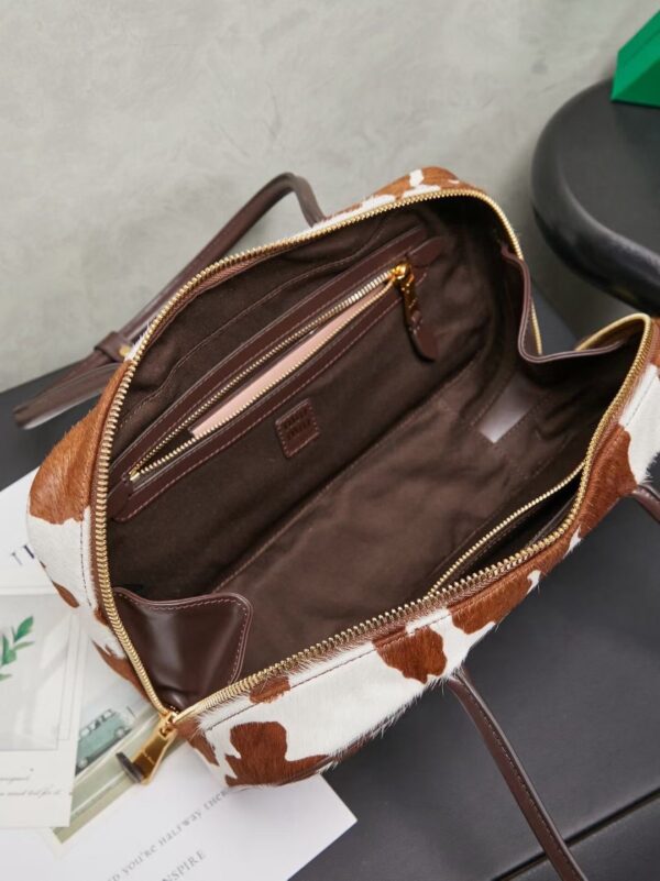 MIUMIU Printed leather Beau bag