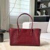 CHANEL Small Tote bag Crocodile embossed calfskin