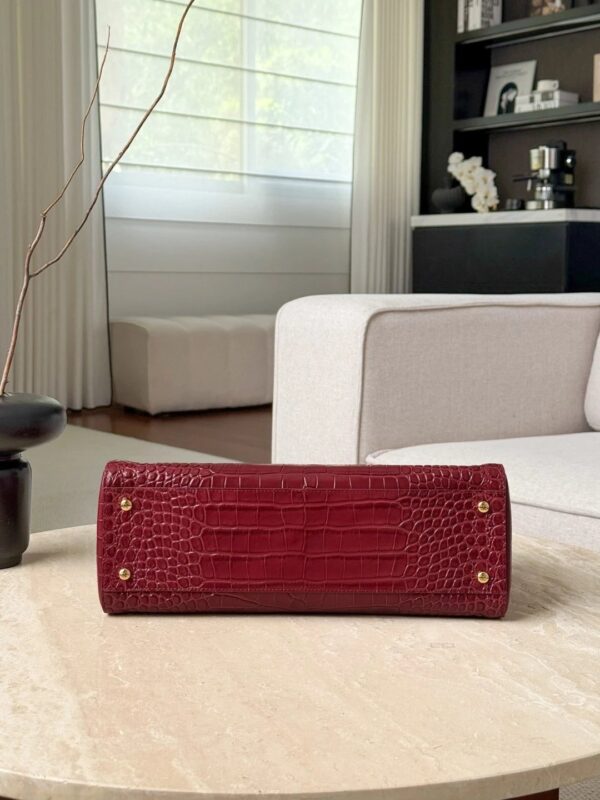 CHANEL Small Tote bag Crocodile embossed calfskin