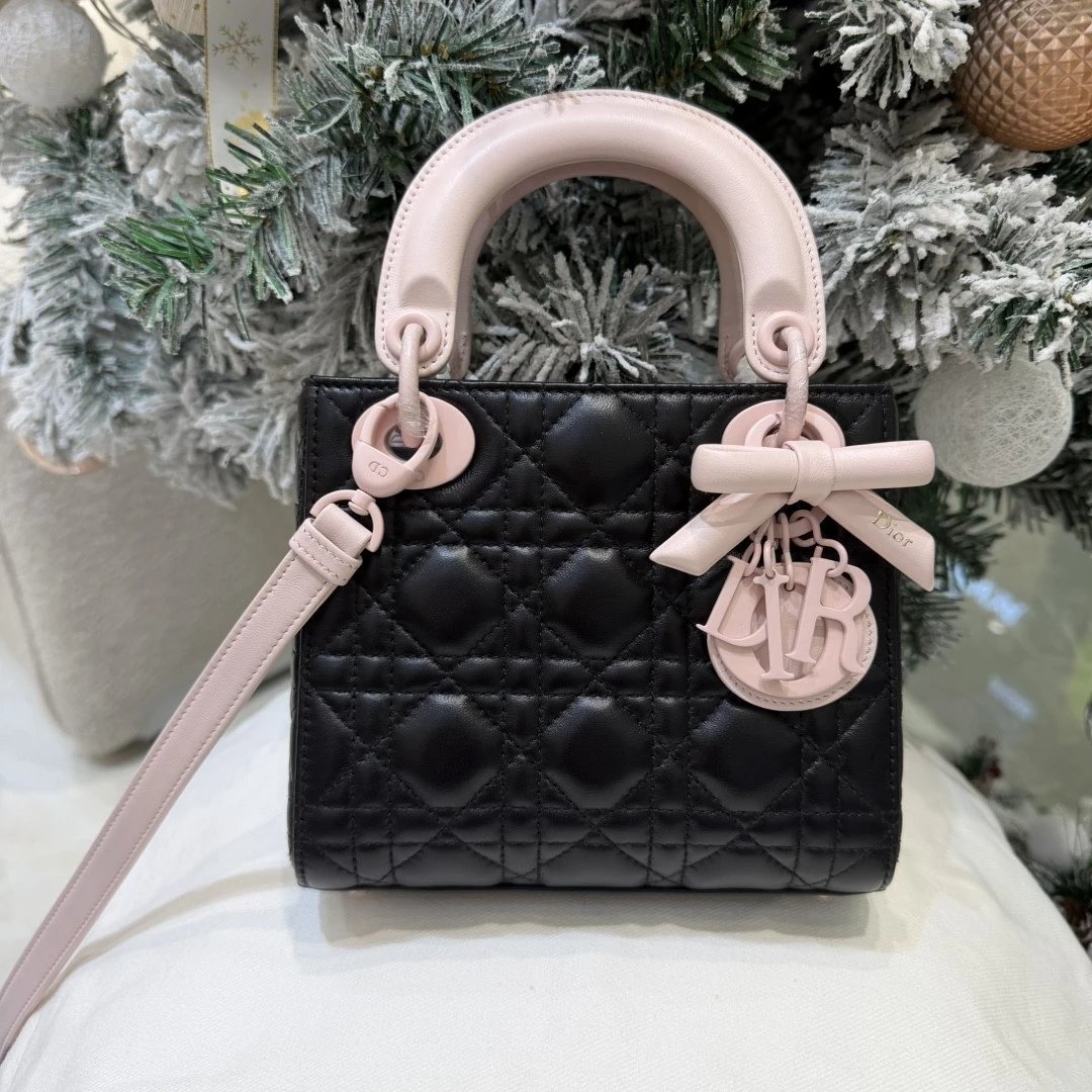 IMG_0039 DIOR Mini Lady Dior Cannage Lambskin - 图片 2