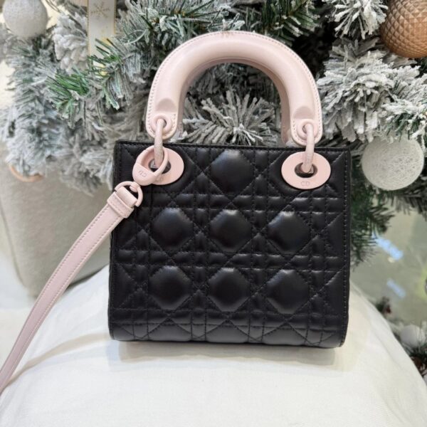 DIOR Mini Lady Dior Cannage Lambskin