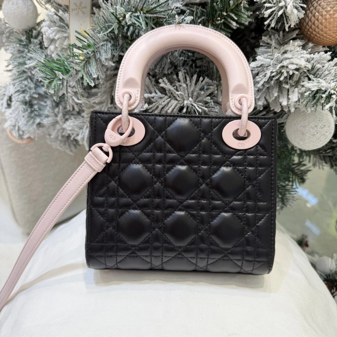 IMG_0040 DIOR Mini Lady Dior Cannage Lambskin - 图片 3