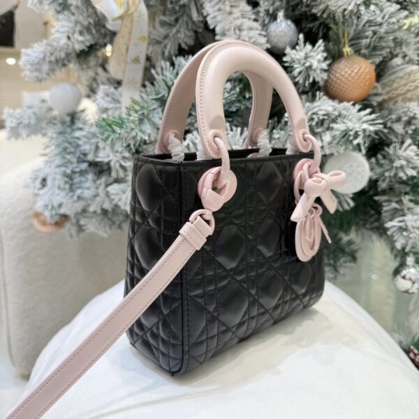 DIOR Mini Lady Dior Cannage Lambskin