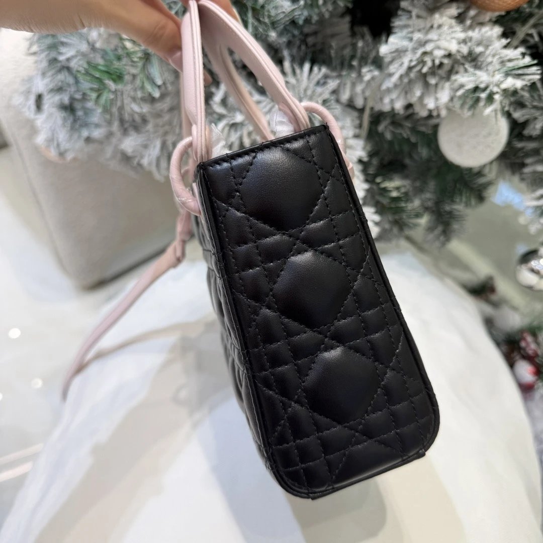 IMG_0042 DIOR Mini Lady Dior Cannage Lambskin - 图片 5