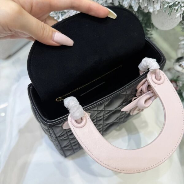DIOR Mini Lady Dior Cannage Lambskin
