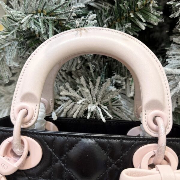 DIOR Mini Lady Dior Cannage Lambskin