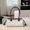 CHANEL Small Shopping Bag Grained Calfskin Boucle