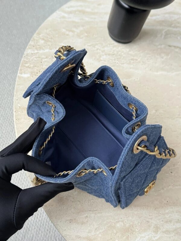 CHANEL 26C MINI Hobo Bag Denim