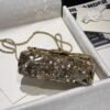 CHANEL Flap Bag Handmade Beaded Sequins