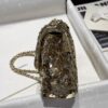 CHANEL Flap Bag Handmade Beaded Sequins