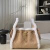 CHANEL 25K 25bag Small Crumpled Shearling Sheepskin