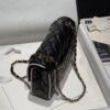 CHANEL Flap bag Lambskin black & white