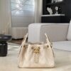 CHANEL 25 Hobo Bag Calfskin in Cream