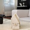 CHANEL 25 Hobo Bag Calfskin in Cream