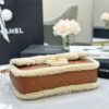 CHANEL 24K Teddy Bear-Shearling Flap Bag