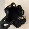 CHANEL 25 Handbag Suede in black