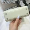 Mini Lady Dior Bag with Chain Two-Tone Green and Blue Cannage Lambskin