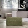 CHANEL 25 Hobo Bag Suede-Grass Green