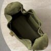 CHANEL 25 Hobo Bag Suede-Grass Green