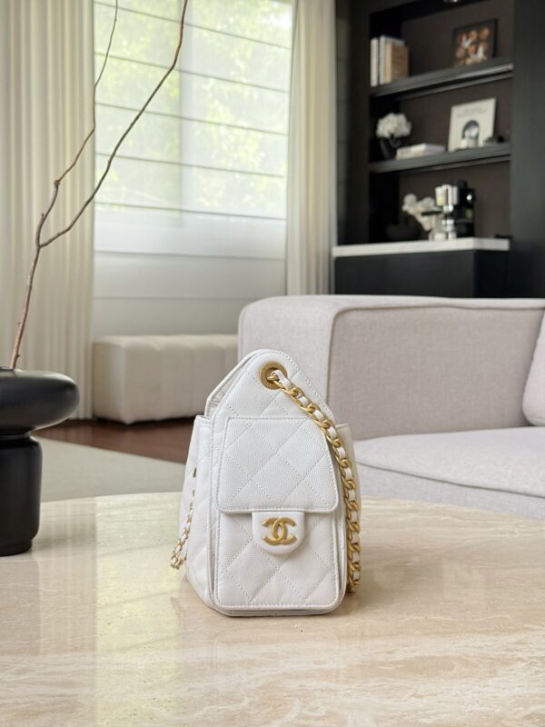 CHANEL 25Bag MINI In White