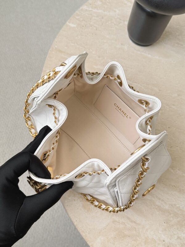 CHANEL 25Bag MINI In White