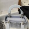 dior mini lady dior bag cannage lambskin glacier blue