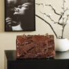 CHANEL Medium Large Classic Flap Bag in Embroidered Satin, Sequins, Glass beads